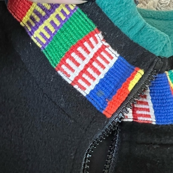 A Tail We Could Wag Vintage Virgin Wool Vest Unisex L XL - Picture 11 of 11